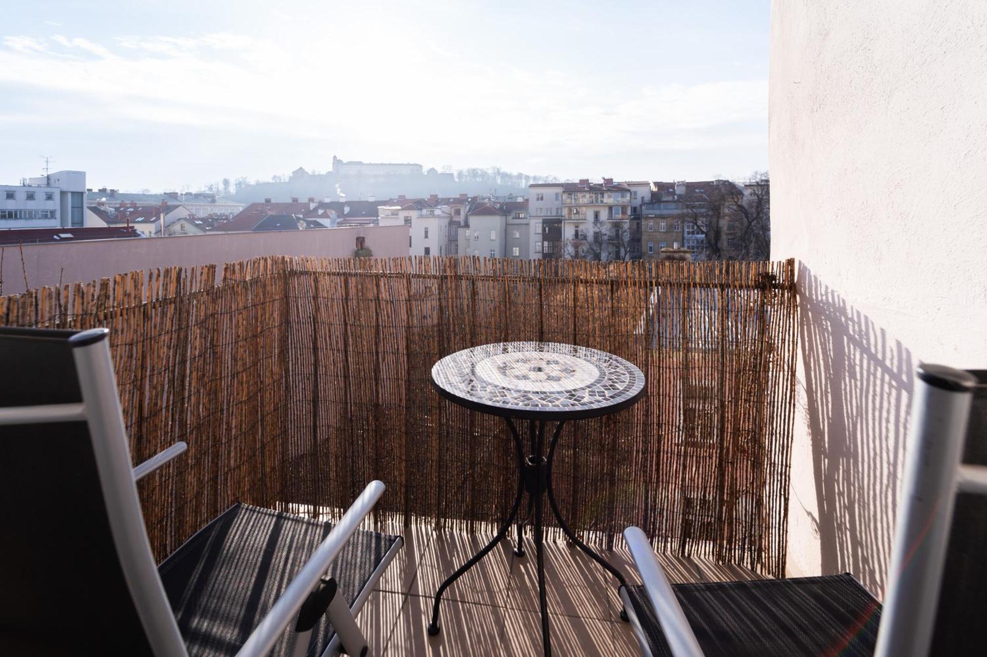 Spielberg Castle View Rooms In The Center Of Brno Eksteriør bilde